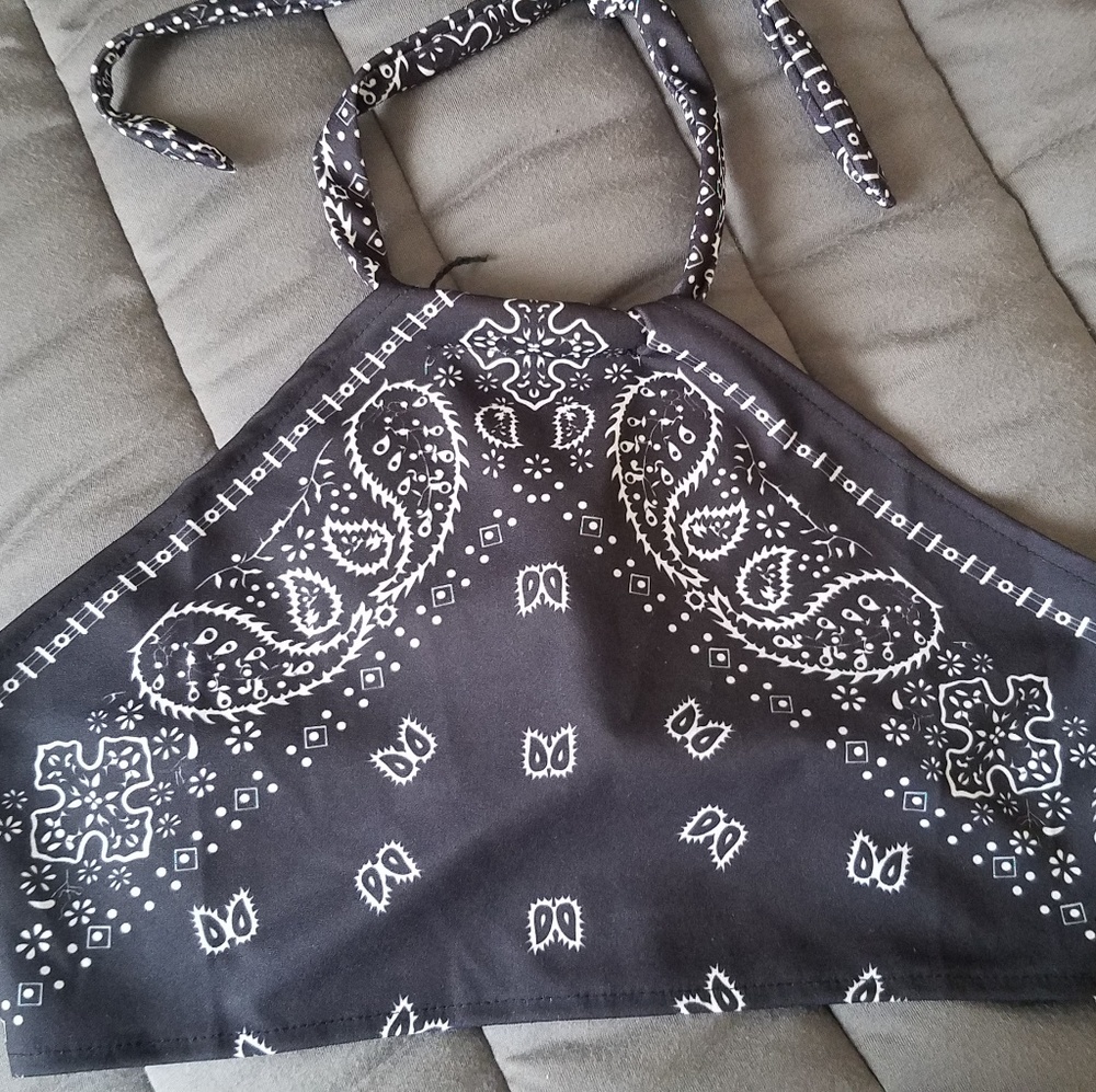Bandana Crop Top